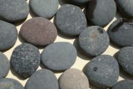 piedra mar plana o luneta